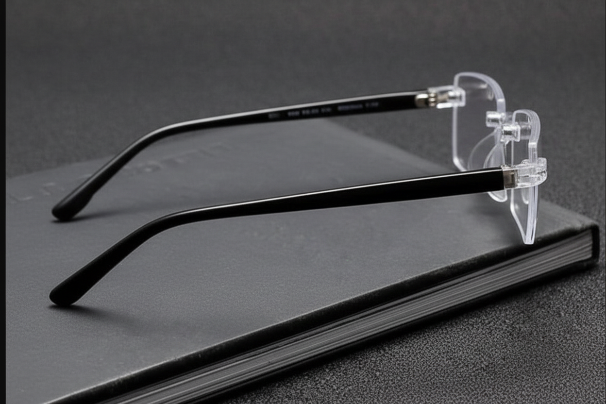 Anti-blue Progressive Far And Near Dual-Use Reading Glass